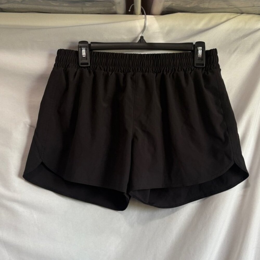 MM323 Athletic Works Women's Black Athletic Shorts